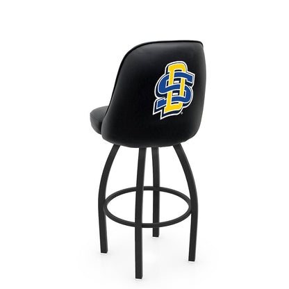 Logo Grizzly South Dakota State Swivel Counter Stool