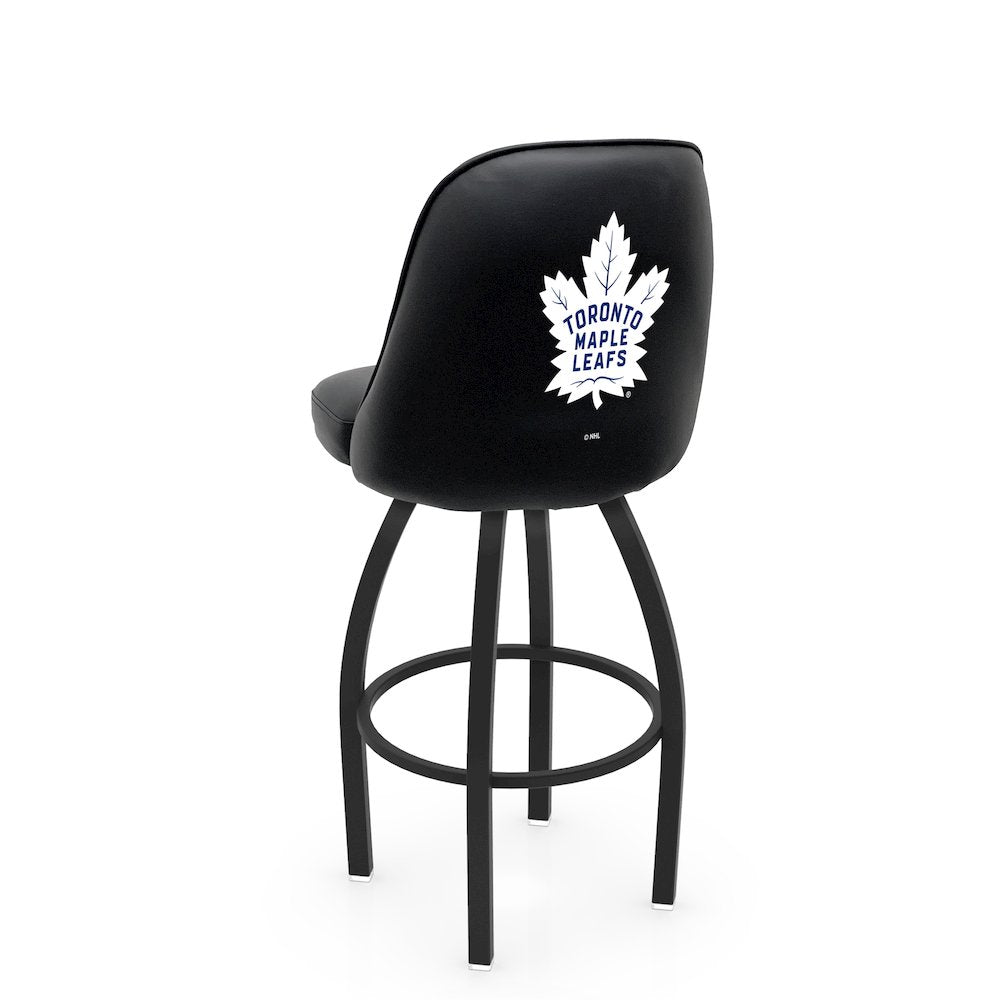 Logo Grizzly Toronto Maple Leafs Swivel Counter Stool
