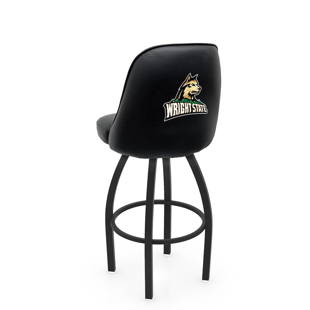 Logo Grizzly Wright State Swivel Counter Stool