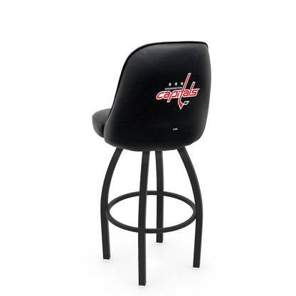 Logo Grizzly Washington Capitals Swivel Counter Stool