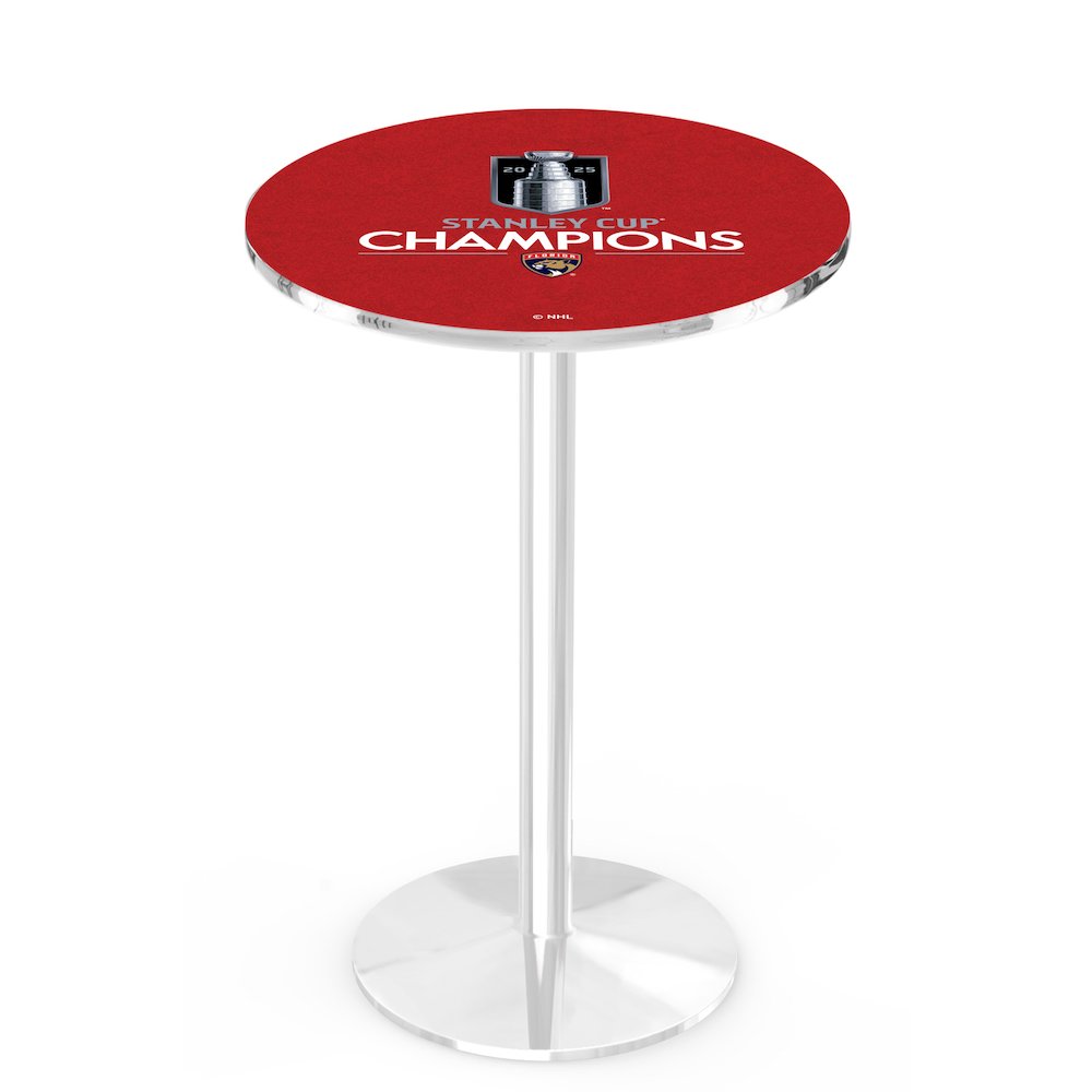 Florida Panthers - 2025 Stanley Cup 36" Tall - 30" Top Pub Table