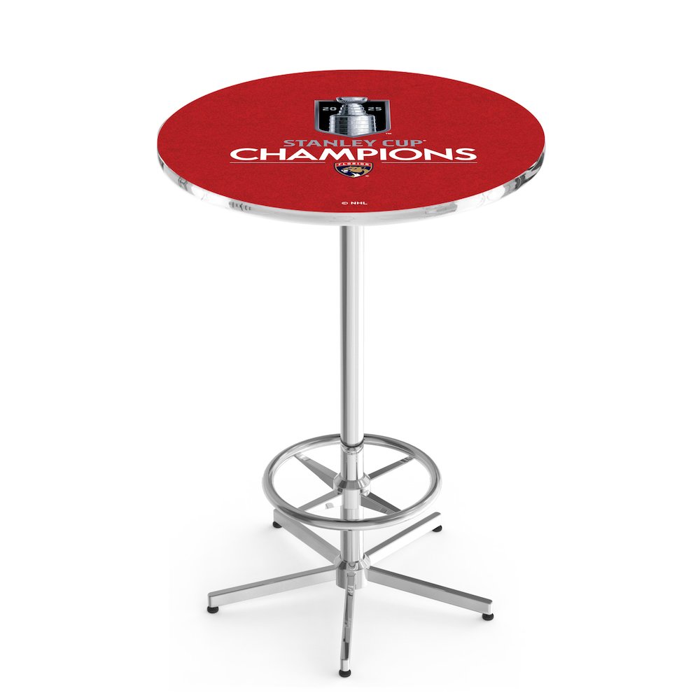 Florida Panthers - 2025 Stanley Cup 42" Tall - 30" Top Pub Table