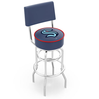 Seattle Kraken Bar Stool L7C425SeaKrk