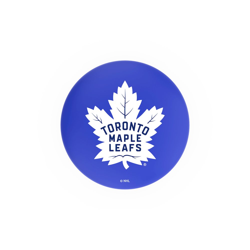 30" L8C2C - Chrome Toronto Maple Leafs Swivel Bar Stool with Accent Ring by Holland Bar Stool Company