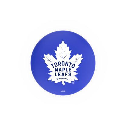 30" L8C2C - Chrome Toronto Maple Leafs Swivel Bar Stool with Accent Ring by Holland Bar Stool Company