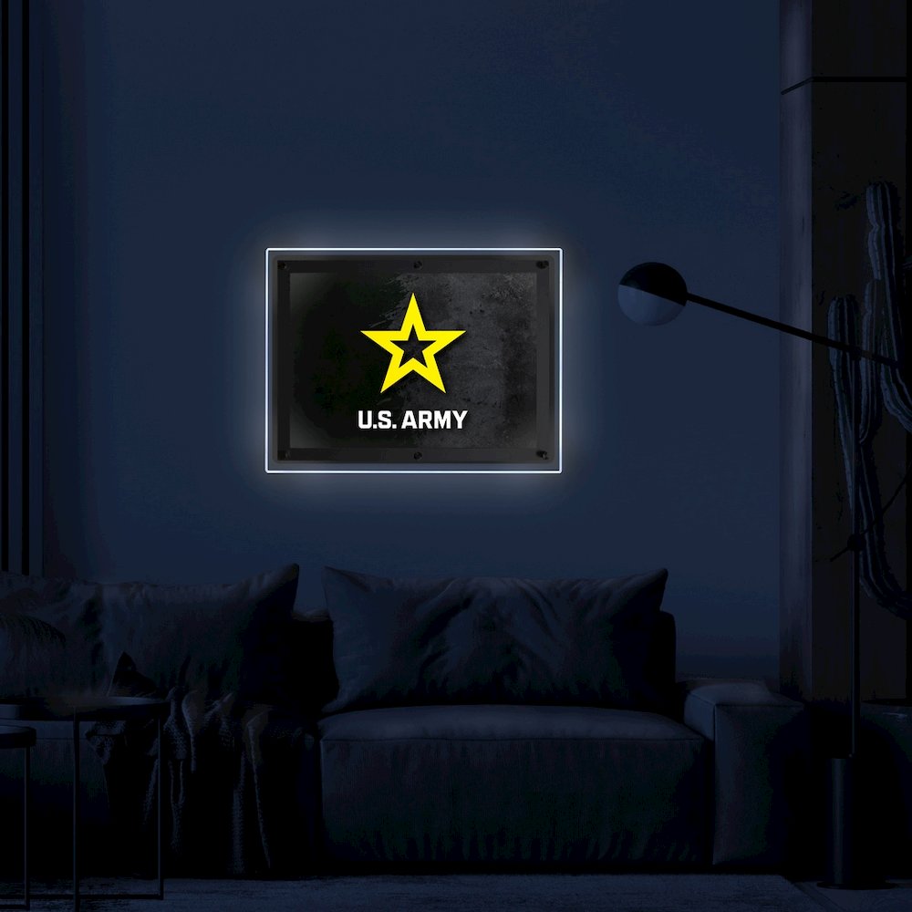 United States Army 19.25" x 14.5" Backlit LED Sign
