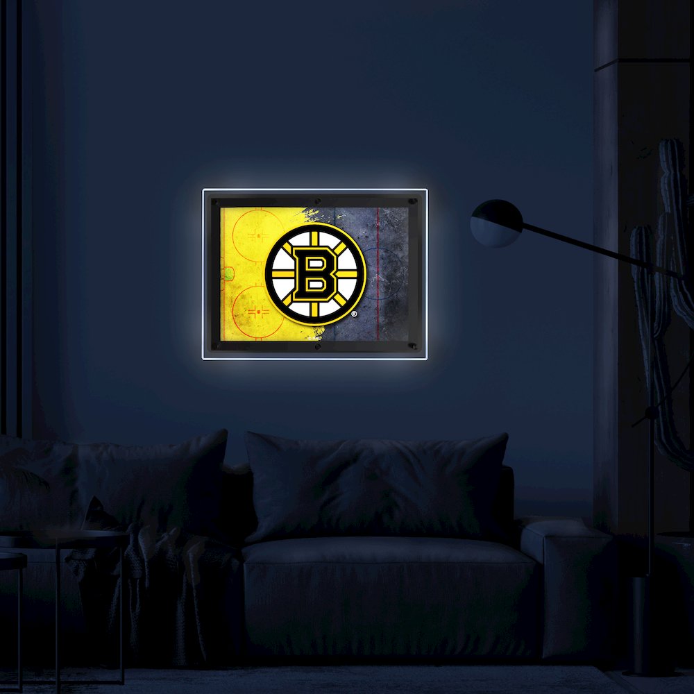 Boston Bruins 19.25" x 14.5" Backlit LED Sign