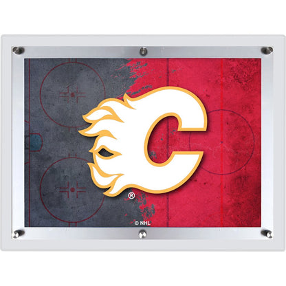 Calgary Flames 32" x 23.5" Backlit LED Sign