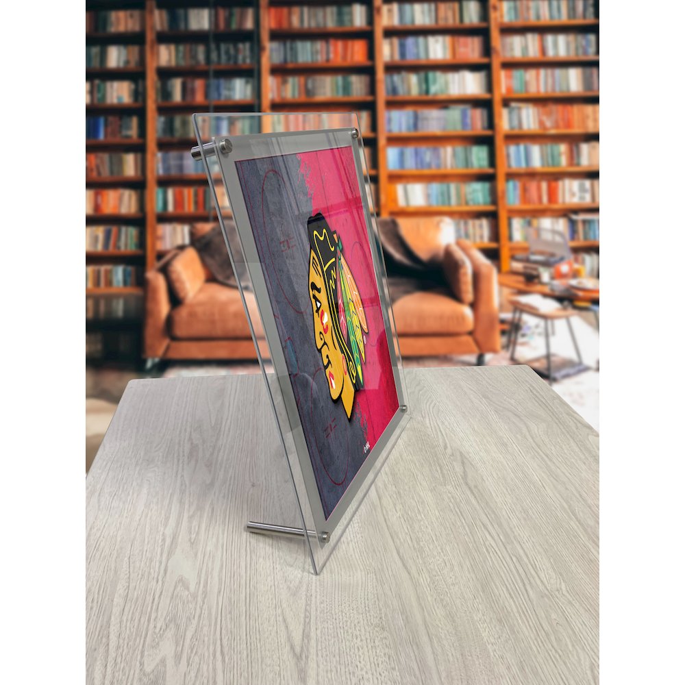 Chicago Blackhawks 19.25" x 14.5" Backlit LED Sign