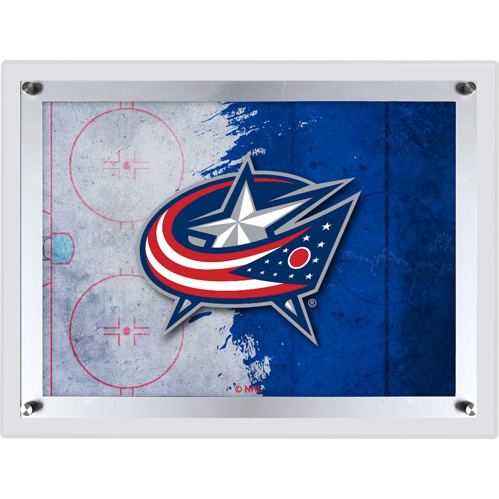 Columbus Blue Jackets 19.25" x 14.5" Backlit LED Sign