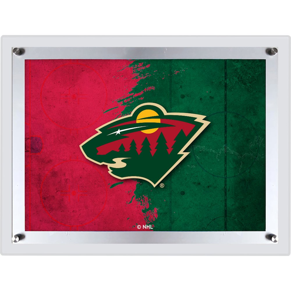 Minnesota Wild 19.25" x 14.5" Backlit LED Sign
