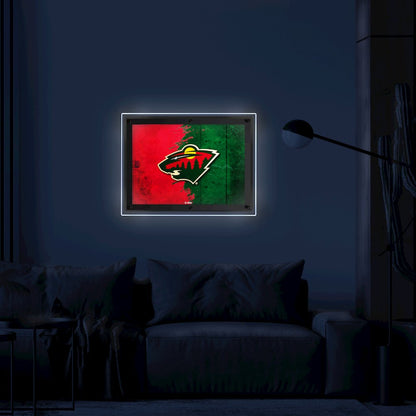 Minnesota Wild 19.25" x 14.5" Backlit LED Sign