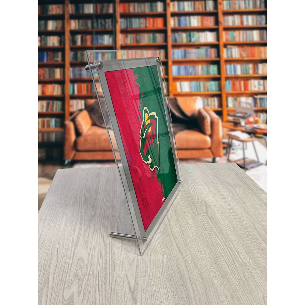 Minnesota Wild 19.25" x 14.5" Backlit LED Sign