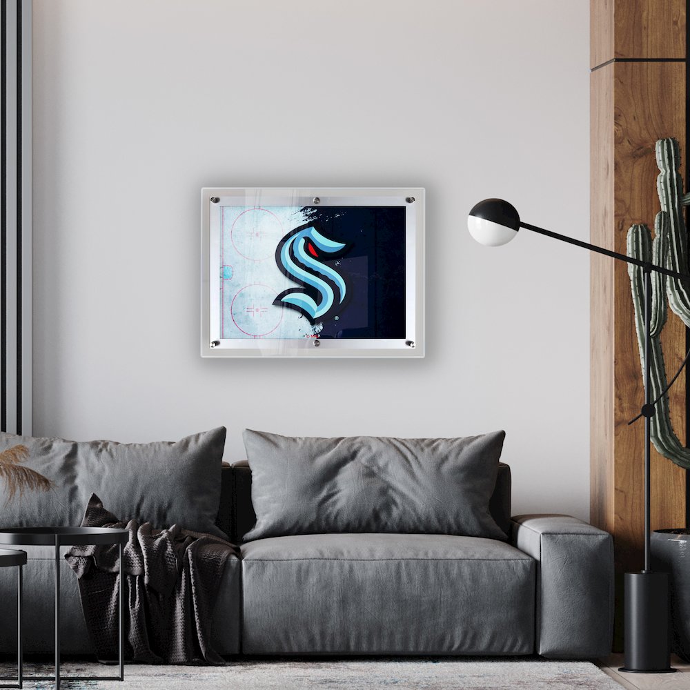 Seattle Kraken 19.25" x 14.5" Backlit LED Sign