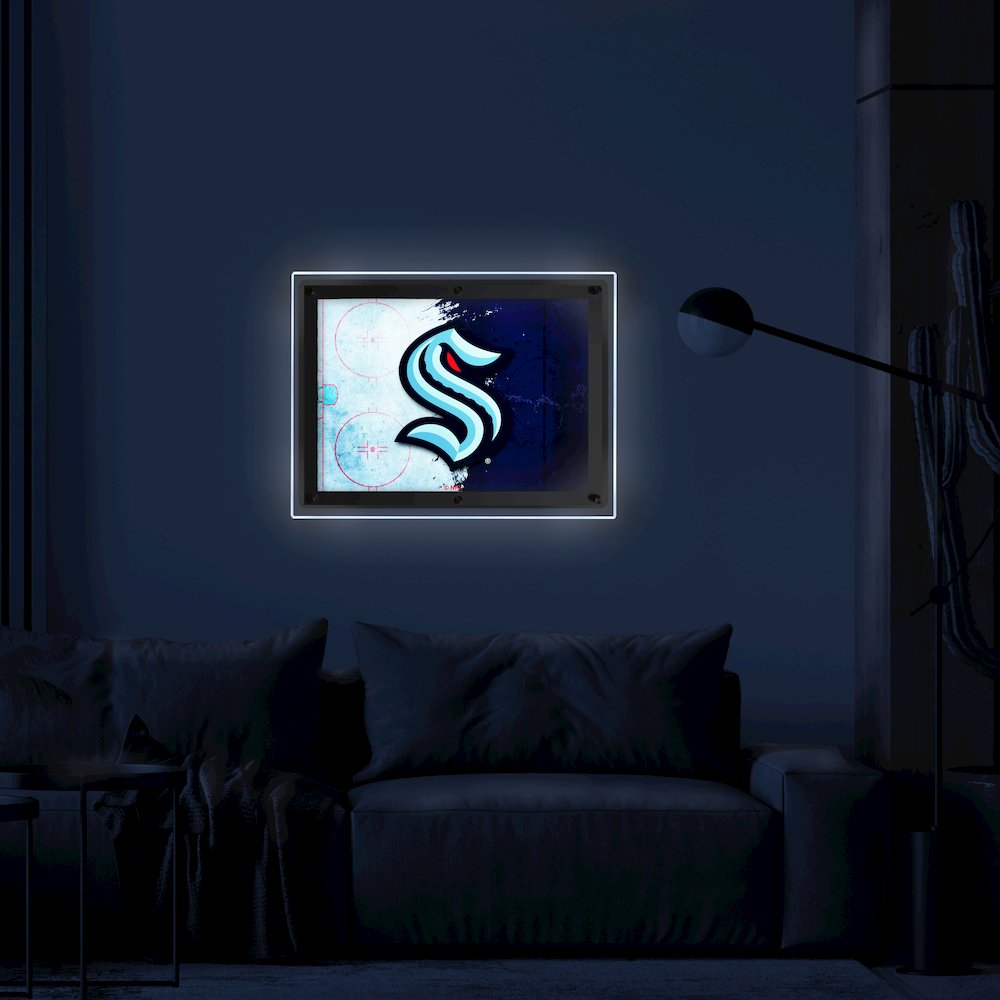 Seattle Kraken 19.25" x 14.5" Backlit LED Sign