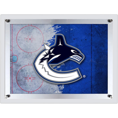 Vancouver Canucks 19.25" x 14.5" Backlit LED Sign
