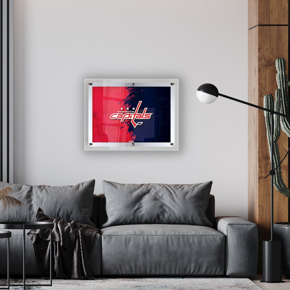 Washington Capitals 19.25" x 14.5" Backlit LED Sign