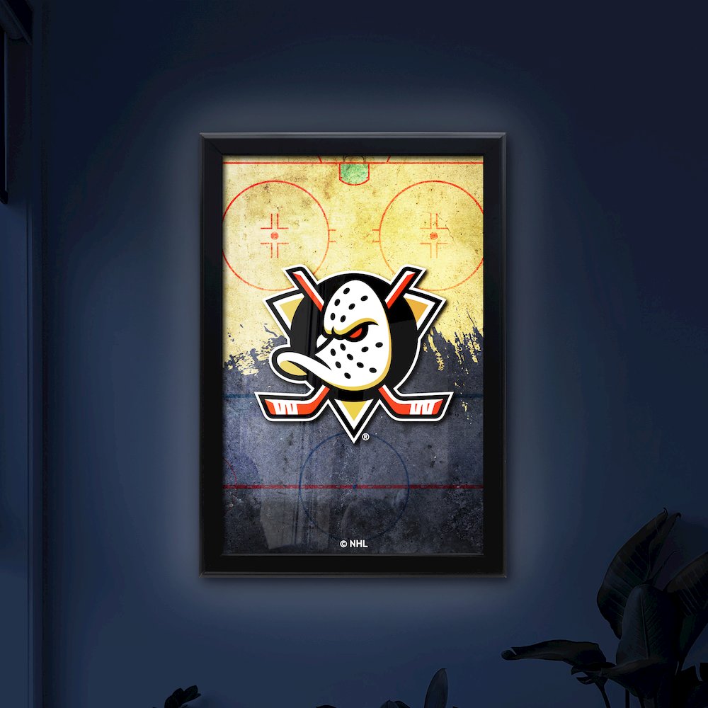 Anaheim Ducks 15.75" x 23.5" LED Snap Frame Lightbox