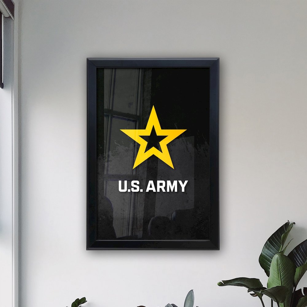 United States Army 15.75" x 23.5" LED Snap Frame Lightbox