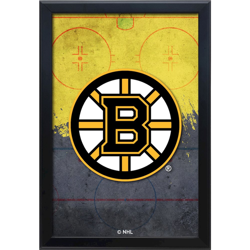 Boston Bruins 15.75" x 23.5" LED Snap Frame Lightbox