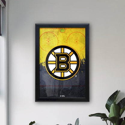 Boston Bruins 15.75" x 23.5" LED Snap Frame Lightbox