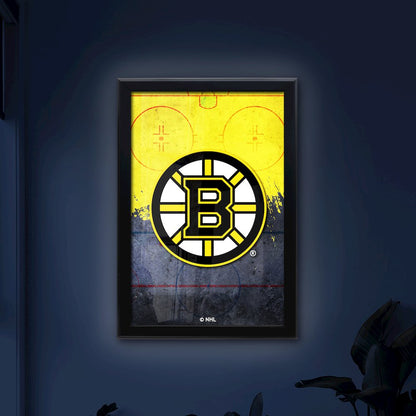 Boston Bruins 15.75" x 23.5" LED Snap Frame Lightbox