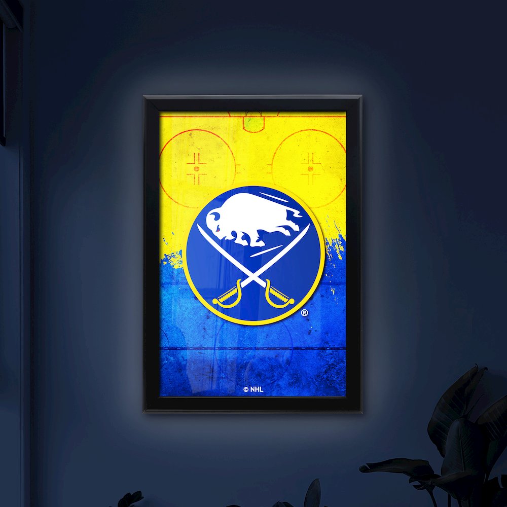Buffalo Sabres 15.75" x 23.5" LED Snap Frame Lightbox