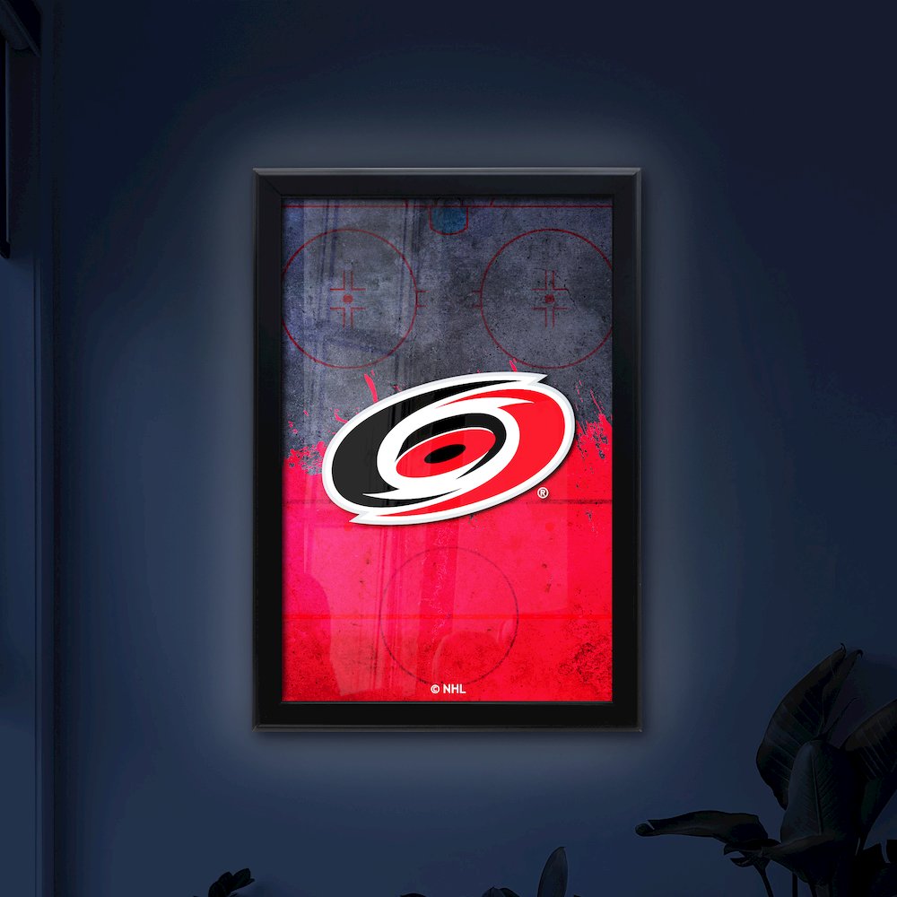 Carolina Hurricanes 15.75" x 23.5" LED Snap Frame Lightbox