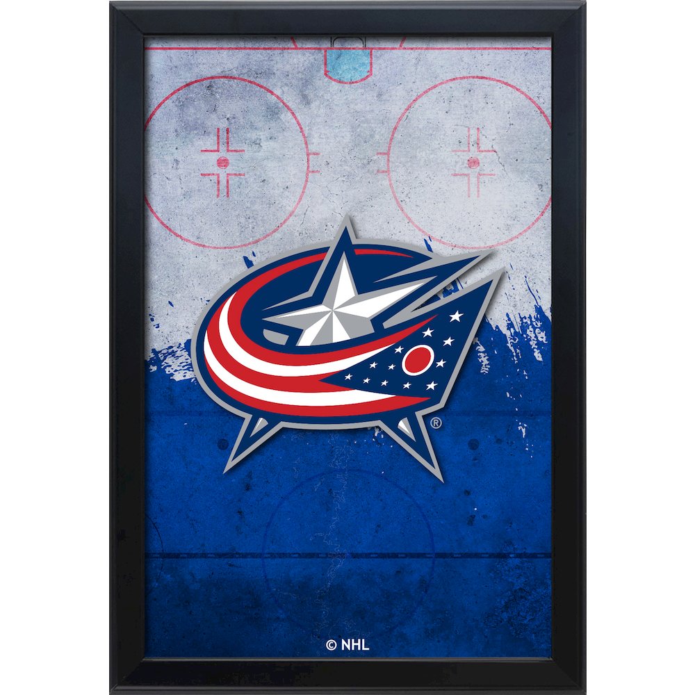 Columbus Blue Jackets 15.75" x 23.5" LED Snap Frame Lightbox