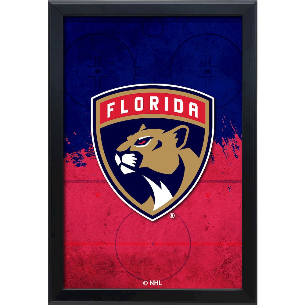Florida Panthers 15.75" x 23.5" LED Snap Frame Lightbox
