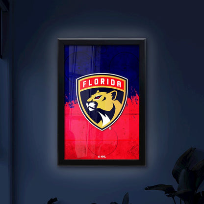 Florida Panthers 15.75" x 23.5" LED Snap Frame Lightbox