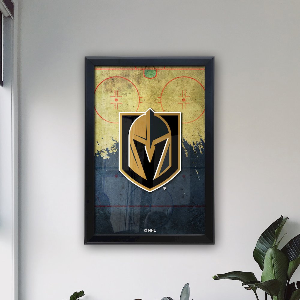 Vegas Golden Knights 15.75" x 23.5" LED Snap Frame Lightbox