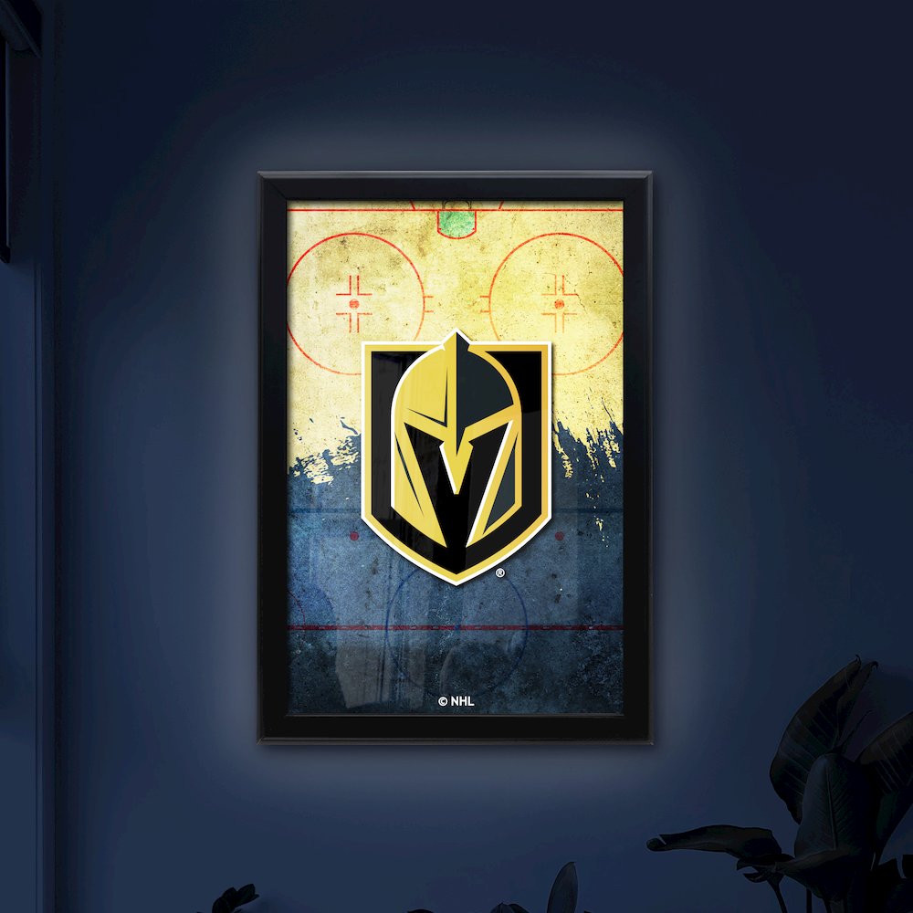 Vegas Golden Knights 15.75" x 23.5" LED Snap Frame Lightbox