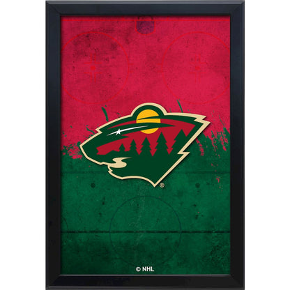 Minnesota Wild 15.75" x 23.5" LED Snap Frame Lightbox