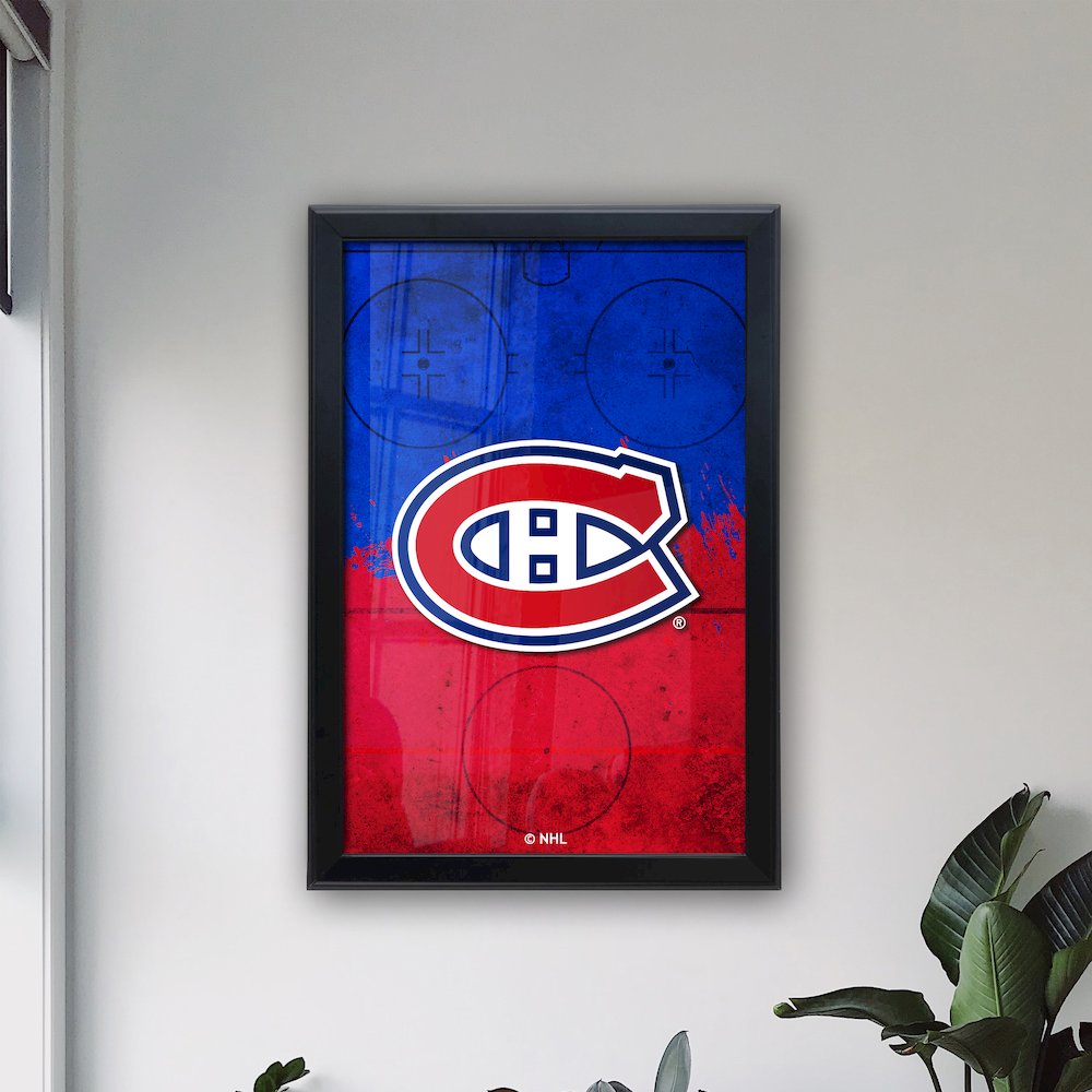 Montreal Canadiens 15.75" x 23.5" LED Snap Frame Lightbox