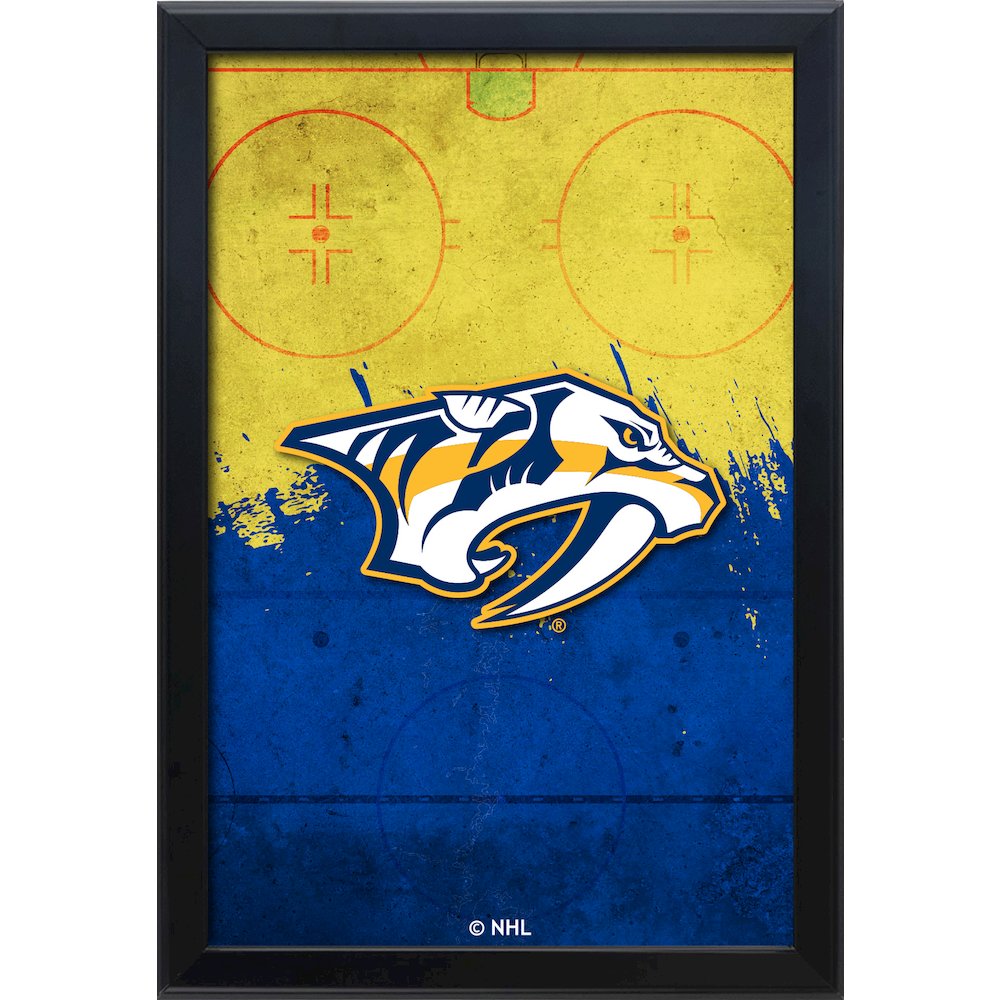 Nashville Predators 15.75" x 23.5" LED Snap Frame Lightbox