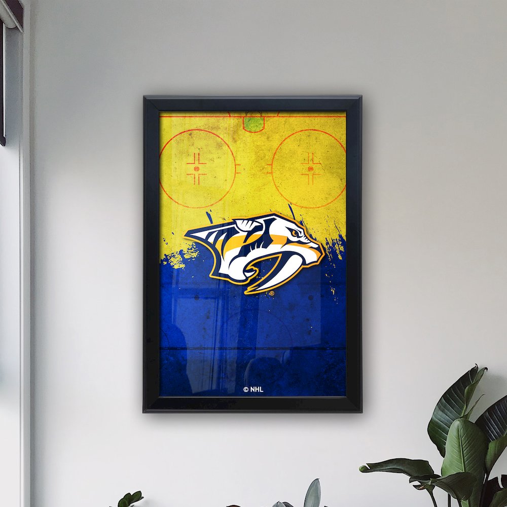 Nashville Predators 15.75" x 23.5" LED Snap Frame Lightbox