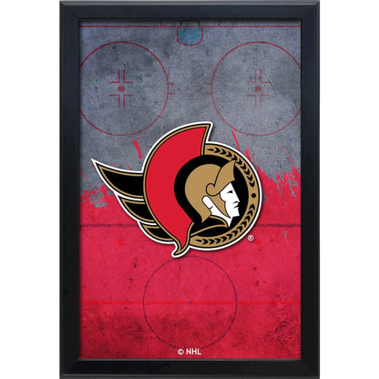 Ottawa Senators 15.75" x 23.5" LED Snap Frame Lightbox