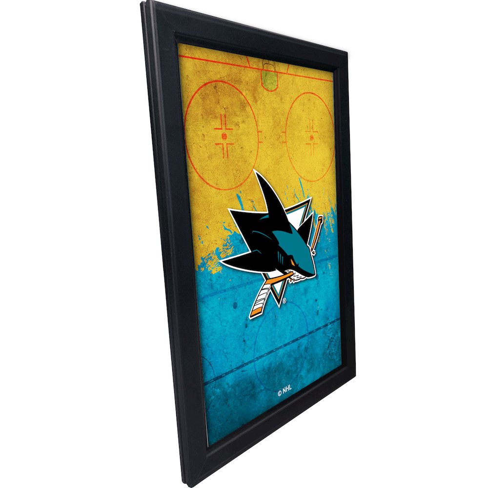 San Jose Sharks 15.75" x 23.5" LED Snap Frame Lightbox