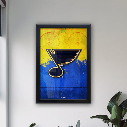 St Louis Blues 15.75" x 23.5" LED Snap Frame Lightbox