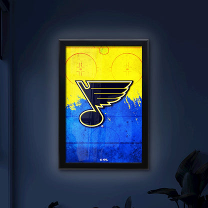 St Louis Blues 15.75" x 23.5" LED Snap Frame Lightbox