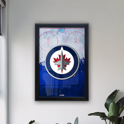 Winnipeg Jets 15.75" x 23.5" LED Snap Frame Lightbox