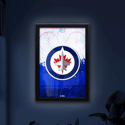 Winnipeg Jets 15.75" x 23.5" LED Snap Frame Lightbox