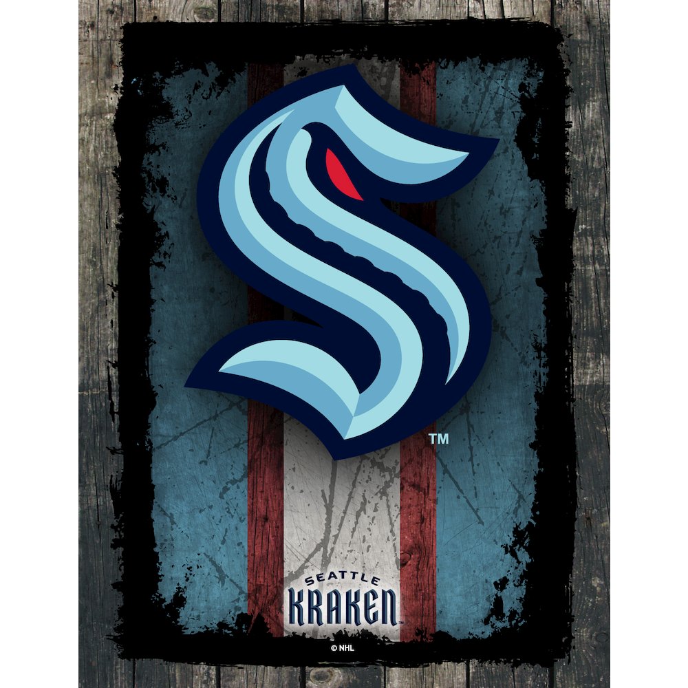 Seattle Kraken Logo Canvas LCnvs1520-02SeaKrk