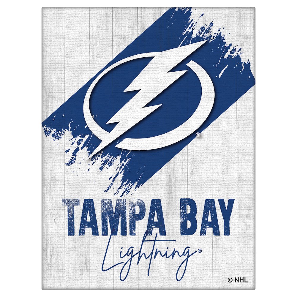 Tampa Bay Lightning 15" x 20" Canvas Wall Art