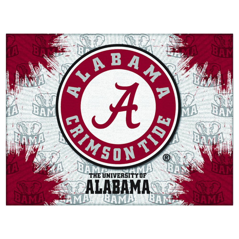 Alabama 15" x 20" Officially Licensed Logo Canvas