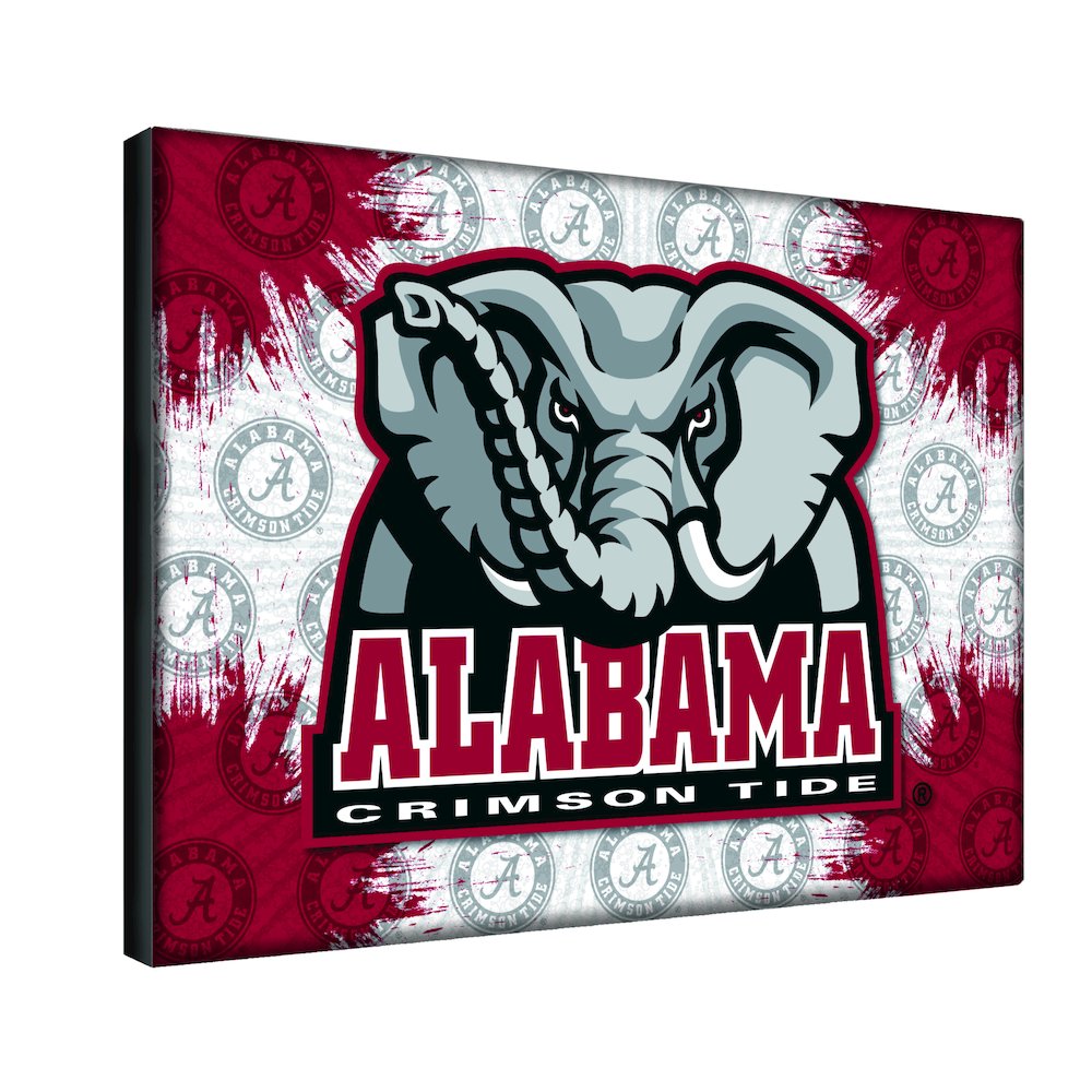 Alabama 15" x 20" Officially Licensed Logo Canvas