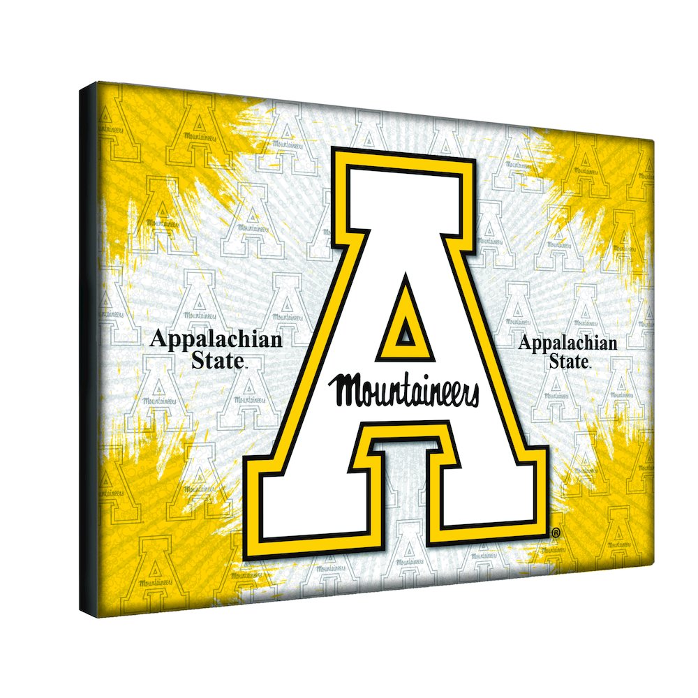 Appalachian State 15" x 20" Officially Licensed Logo Canvas