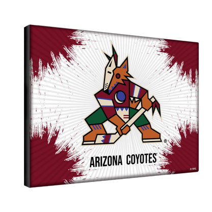 Arizona Coyotes 15" x 20" Officially Licensed Logo Canvas