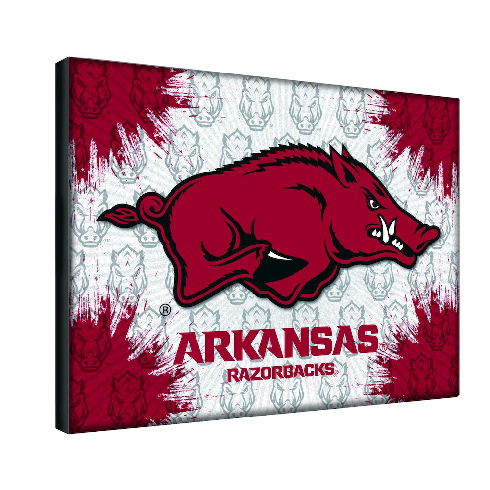 Arkansas 15" x 20" Officially Licensed Logo Canvas